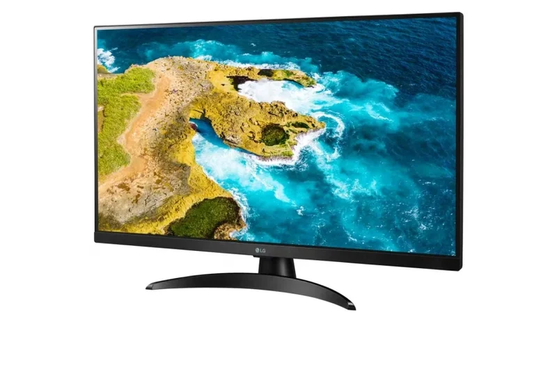 Монитор LG 27TQ615S-PZ 27" IPS Full HD (1920x1080), Smart webOS, DVB-T2/C/S2 тунер, черен