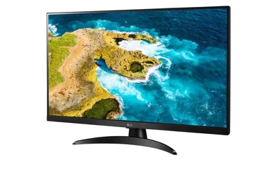 Монитор LG 27TQ615S-PZ 27" IPS Full HD (1920x1080), Smart webOS, DVB-T2/C/S2 тунер, черен