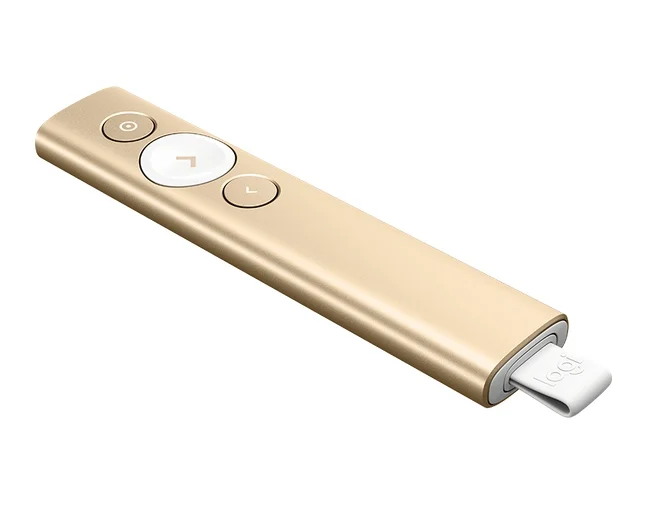 Logitech Spotlight Presentation Remote - Gold