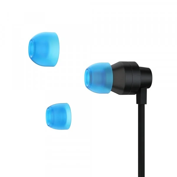 Logitech G333 Gaming Headphones, Cable Management, Custom-length Cable, Dual Dynamic Drivers, Black