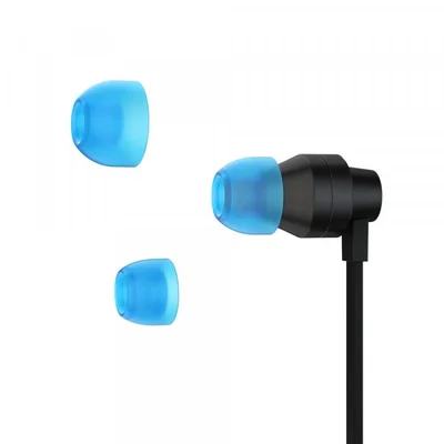 Logitech G333 Gaming Headphones, Cable Management, Custom-length Cable, Dual Dynamic Drivers, Black