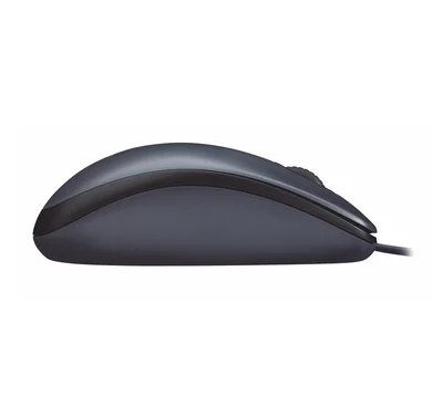 Мишка Logitech M90 с кабел, USB, сив