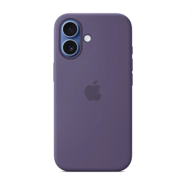 Калъф силиконов Apple iPhone 17 с MagSafe, Purple Fog