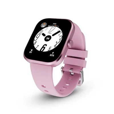 HiFuture Lume Pro Pink, 1.85 " AMOLED, Always on Display, Powered by Dual Core, Aerospace-Grade Ultra Light Aluminum Frame, Bluetooth Call, 3D User Interface, 1ATM Waterproof, 24/7 True Heart Rate & Blood Oxygen Sensor, 100+Sports Mode, Up to 7 days dail