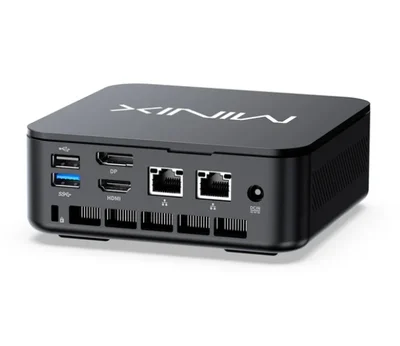 MiniX NGC NR660LP AMD Ryzen 5 6600H, 16GB DDR5, 512GB SSD, Dual LAN, Dual HDMI, USB-C, Windows 11 Pro
