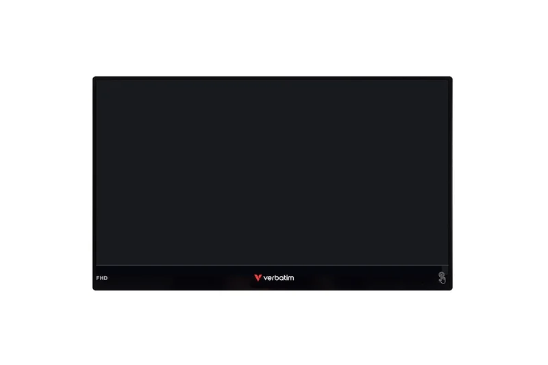 Verbatim Portable 14" FHD Touch Monitor LIGHT with Wireless Power Supply incl. Power Bank 5000mAh