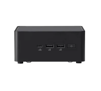 Asus NUC 14 Pro Intel Core 3 100U, Intel GPU, 4 x USB, Wi-Fi 6E AX211 + 2.5GBe LAN, 2 x HDMI, 2 x Thunderbolt 4 (USB-C+DP), no Storage (NVMe and 2.5" SATA), no RAM, no OS, Tall Kit