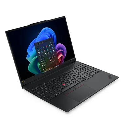 Lenovo ThinkPad E16 G4, Intel Core 5 320 (up to 3.40GHz, 6MB), 16" WUXGA, 16GB, 512GB SSD, Intel Graphics, BT 5.4,Wi-Fi 7 2x2 BE, FPR, 1080PFHD Hybrid, 4 Cell, 65W, DOS, 3YR Onsite