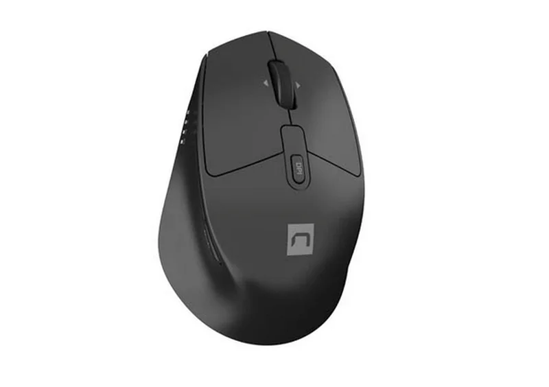 Мишка NATEC Kite Wireless, 4000 DPI, оптична, тиха, черна