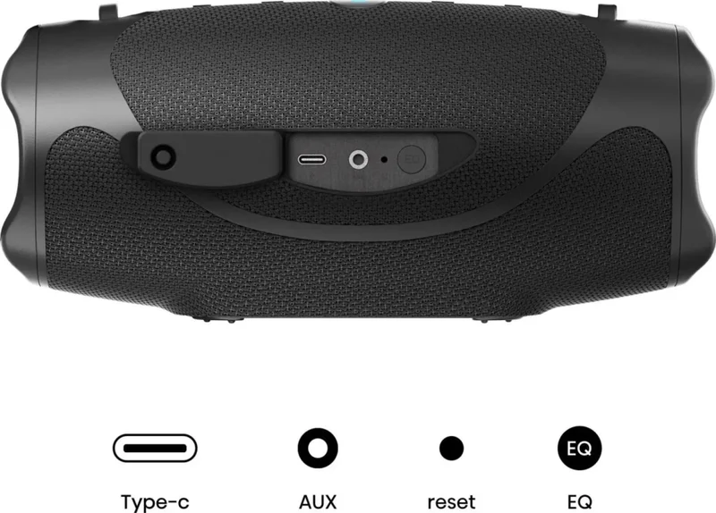 Hisense, FlexBoom, Party speaker 2.0 Ch., 80W, BT, 20h play,IP67 Water and Dust Proof,Ambient Light,Black