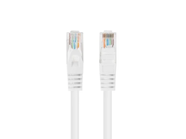 Lanberg patch cord CAT.5E UTP 1.5m Fluke Passed, white