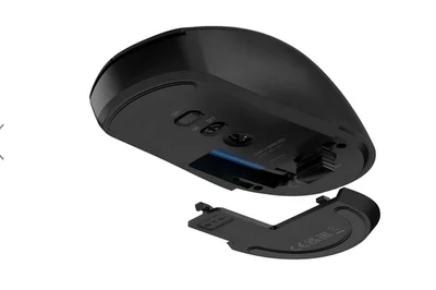 Мишка NATEC Hawk 2 безжична 3200 DPI лазер, черна