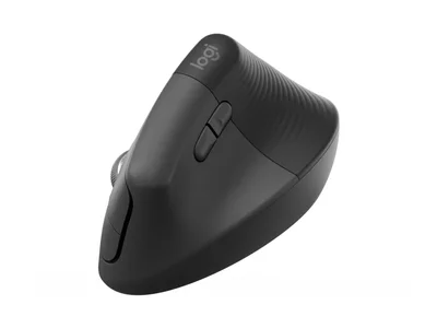 Logitech Lift Vertical Ergonomic Mouse for Business, Graphite