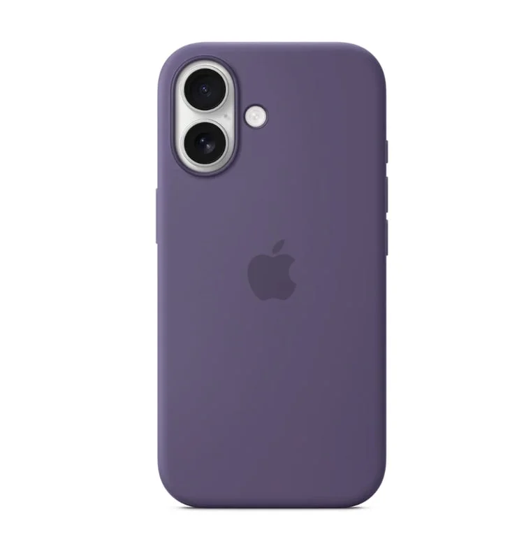 Калъф силиконов Apple iPhone 17 с MagSafe, Purple Fog