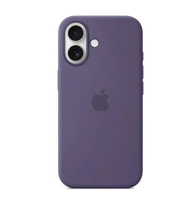 Калъф силиконов Apple iPhone 17 с MagSafe, Purple Fog