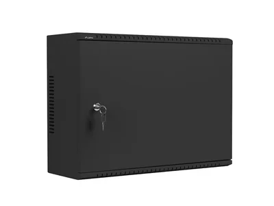 Lanberg rack cabinet 19" wall-mount 4U+3u/540x200 low-profile black (assembled)