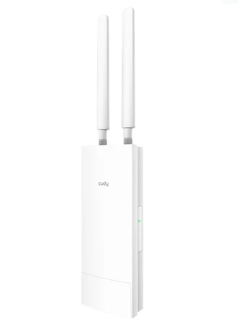 Cudy AP3000 High Power WiFi 6 Outdoor Access Point AX3000, 2402Mbps at 5GHz + 574Mbps at 2.4GHz, 1 x Gigabit RJ45, IP65 Waterproof, lightning protection, 48V passive PoE adapter included