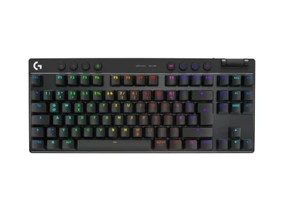 LOGITECH G PRO X TKL LIGHTSPEED Mechanical Gaming Keyboard - BLACK - US INT'L - TACTILE