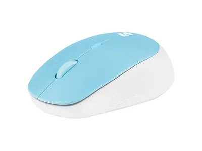 Мишка NATEC Harrier 2 1600 DPI Bluetooth 5.1 Бяла-Синя