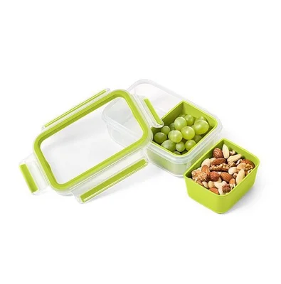Кутия за съхранение Tefal CLIP&GO K3100512 1.0L с три вложки