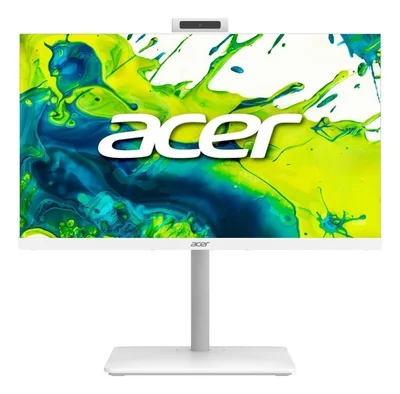 Настолен компютър ACER – Aspire C27-A, 27", FHD IPS, 120Hz, Intel Core i5-13420H, 16GB RAM, 512GB SSD, бял