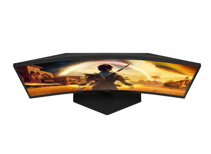AOC C27G42E, 27" Curved 1500R, VA, WLED, 1920x1080@180Hz, 1ms GtG, 0.5ms MPRT, 300cd m/2, 3000:1, 80M:1 DCR, Adaptive Sync, FlickerFree, Low Blue Light, 2Wx2, Tilt, 2xHDMI, DP