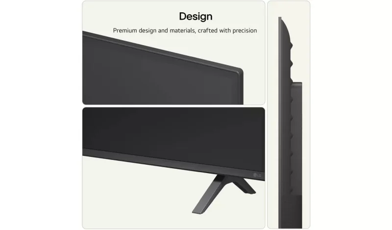 LG 50NU8E0B3LA, 50" 4K HDR UHD, 3840x2160, DVB-T2/C/S2, AI Alpha 7, HDR 10, webOS 26, ThinQ AI, VRR, ALLM, HGiG, WiFi, Clear Voice, 4K Super Upscaling, Bluetooth 5.3, Hdmi e-ARC , CI, LAN, AirPlay2, AI Sound Pro, Google Cast, 2 Pole stand, Black