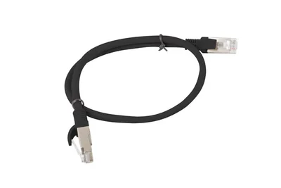 Lanberg patch cord CAT.6 0.5m, black