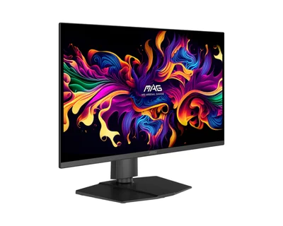 MSI MAG 271QP QD-OLED X24, 26.5", 240Hz, 0.03ms, 2560x1440 (WQHD), Oled Care 2.0, 16:9, Flat, Adaptive-Sync, HDR True Black 400, 99% DCI-P3, AR, FW Update, 450 nits, DCR 150M:1, DP(1.4a) HBR3, 2xHDMI 2.1, Pivot, Heigh Adj., VESA, Black, 8kg