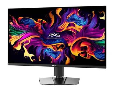 MSI MAG 321UP QD-OLED, 32", 0.03ms,165Hz, 3840x2160 (UHD), 16:9, Flat, Oled Care 2.0, FreeSync Premium Pro, Clear MR 9000, AR, 250 nits, DCR 150M:1, DP(1.4a), 2xHDMI 2.1, 1xTypeC DP alt. w/PD (15W), Pivot, Heigh Adj., Black, 9.1kg
