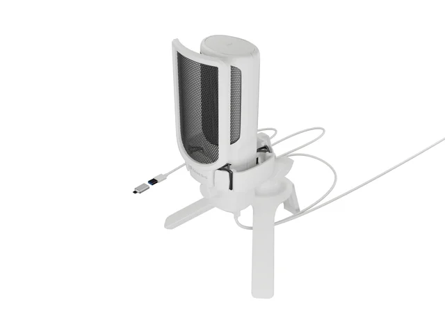 Микрофон Genesis Radium 250 USB с поставка Бял