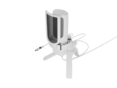 Микрофон Genesis Radium 250 USB с поставка Бял