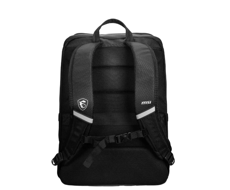 MSI Titan Gaming Backpack, Water resistant  IPX-2, Padded mesh back panel, All laptop up to 18", 51 x 34 x 9cm