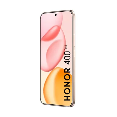 Смартфон HONOR 400 6.55" AMOLED 120Hz, Snapdragon 7 Gen 3, 8GB RAM, 512GB, 5G, 200MP, Android 15, Desert Gold