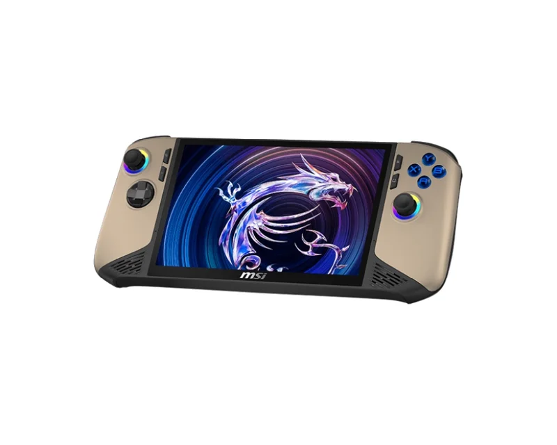MSI Claw 8 AI+ A2VM, 8" FHD+ (1920x1200), 120Hz VRR Touchscreen, Intel Core Ultra 7 258V (up to 115 AI TOPS), Intel Arc 140V GPU, 32GB LPDDR5x , 1 TB M.2 SSD, FPT, 2x2W, WiFi 7+BT5.4, Win11H, 0.795kg
