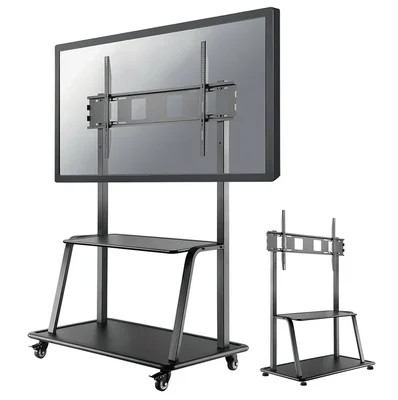Neomounts Mobile Flat Screen Floor Stand (stand+trolley) (height: 137-162 cm) box 1&2