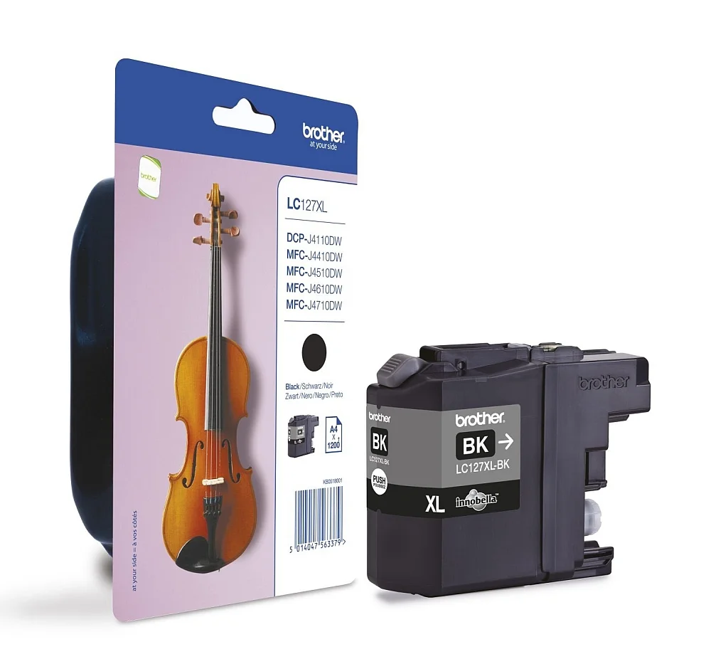 BROTHER LC127XLBK Ink black