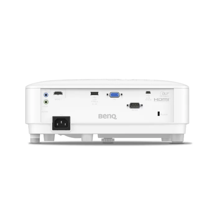 BenQ MW560C Business Projector  with SmartEco Power Saving, WXGA (1280x800), 20,000:1, 4000 ANSI lumens, Precision Glass, 1.1x, 3D, Auto Vertical Keystone, Anti-Dust Sensor, HDMI, VGA, USB-A (1.5A), RS232, Audio in/out, Lamp Life up to 15,000 hrs, 2.3kg,