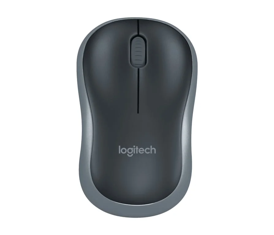 Мишка Logitech M185 безжична оптична сензор 1000 dpi сива