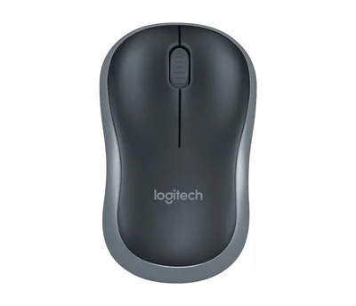 Мишка Logitech M185 безжична оптична сензор 1000 dpi сива
