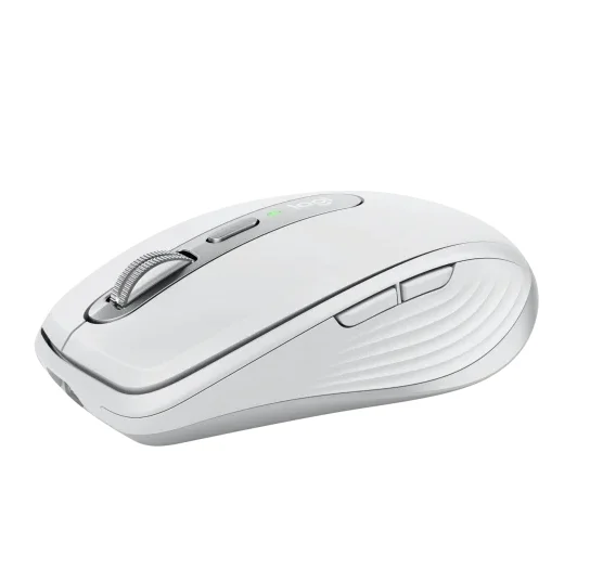 Мишка Logitech – MX Anywhere 3S for Mac, безжична, Pale Grey