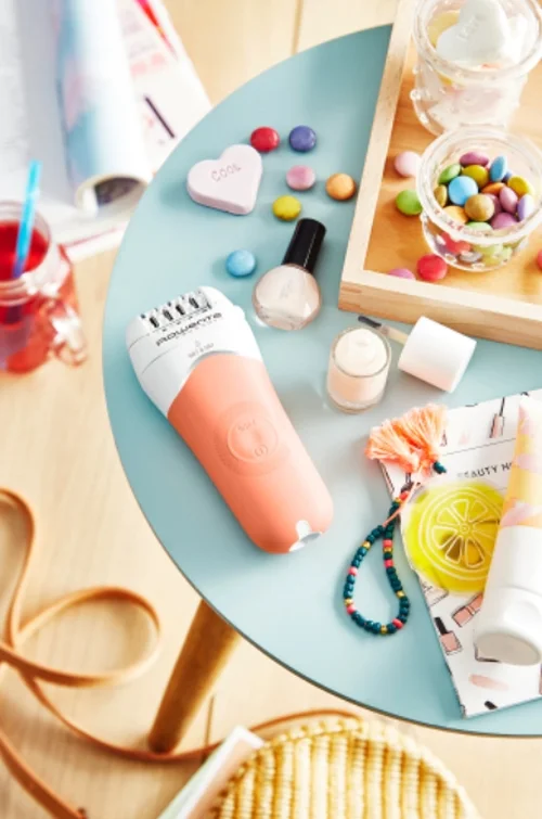 Rowenta EP4920F0, Wet & Dry Aquasoft, 3 in 1 epilator/ shaver/ trimmer, advanced epilation technology, 24 hygenic stainless steel tweezers & 0.8mm tweezers opening, hair guiding system, 31mm head, soft touch body, removable head, cordless use, 40min auto
