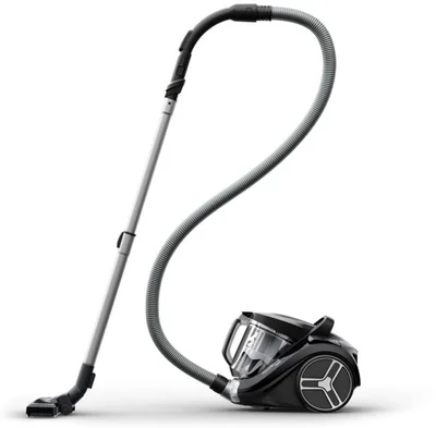 Rowenta RO4B75EA Compact Power XXL, Black, 900W, 2.5L, 75 dB, 2in1 crevice, parquet, upholstery, mini turbo, precizion flex crevice