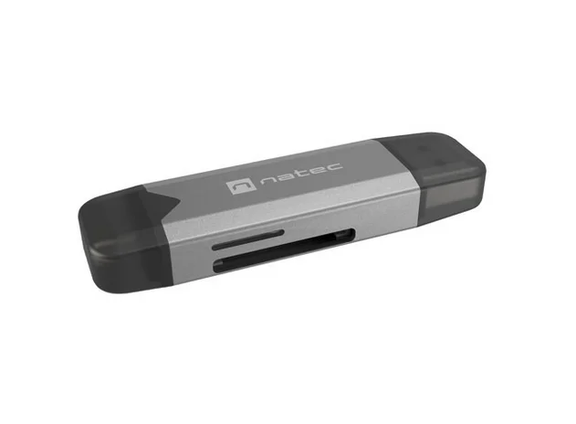 Четец за карти памет Natec Scarab 3 USB-C/USB-A 3.2 Gen 1
