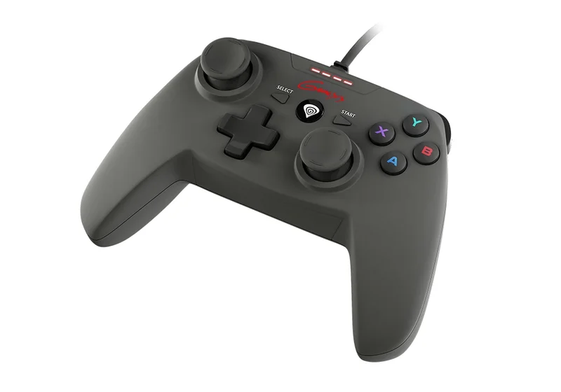 Геймпад Genesis P58 за PC и PlayStation 3, кабелен, черен