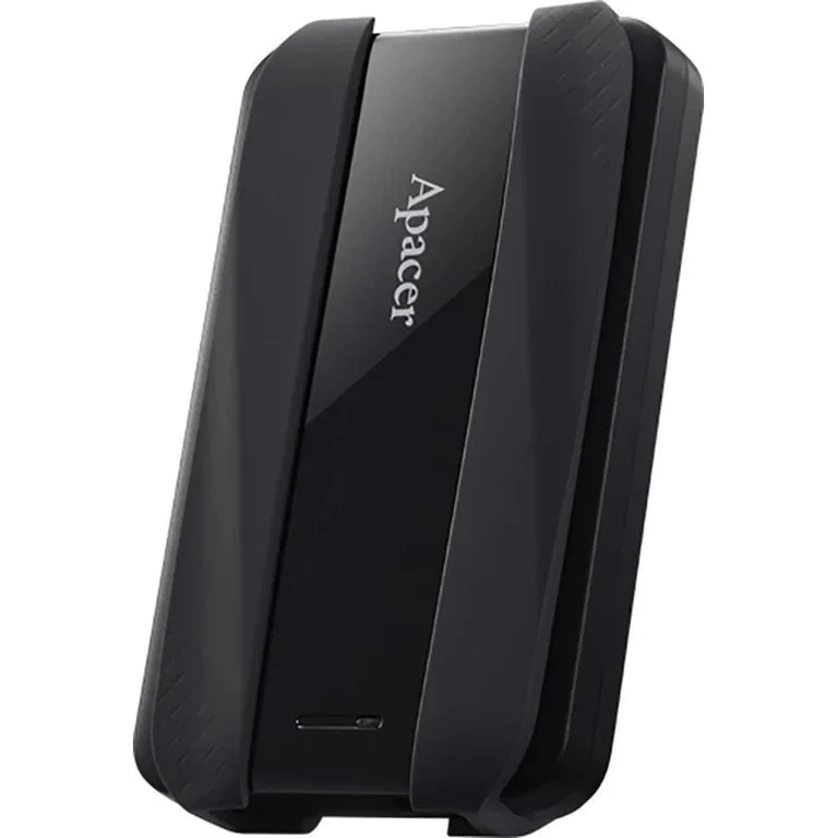 Apacer AC533, 2TB 2.5" SATA HDD USB 3.2 Portable Hard Drive Plastic / Rubber Jet black