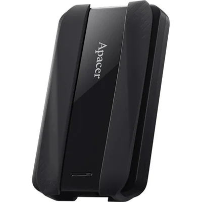 Apacer AC533, 2TB 2.5" SATA HDD USB 3.2 Portable Hard Drive Plastic / Rubber Jet black