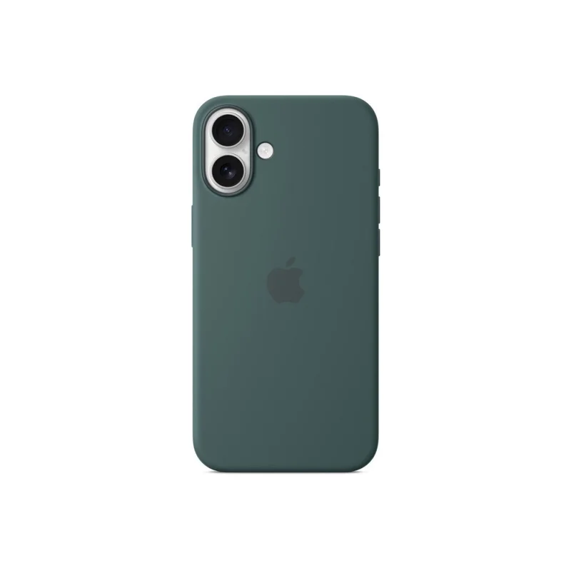 Apple iPhone 16 Plus Silicone Case with MagSafe - Lake Green (Seasonal)