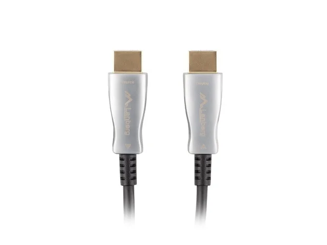 Lanberg HDMI M/M v2.0 cable 50m optical black aoc