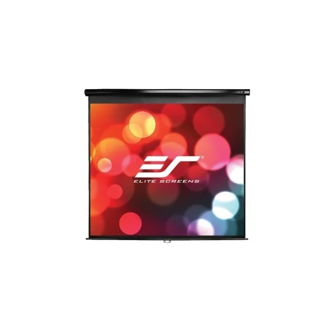 Екран за проектор Elite Screen – M113UWS1, 113", 1:1, MaxWhite, черен